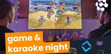 Friday the 21st of April we had a fun and cosy game & karaoke night event at the Competa Office.